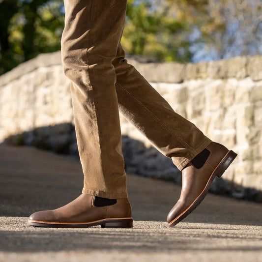 FLORSHEIM ANTHEM CHELSEA-BROWN