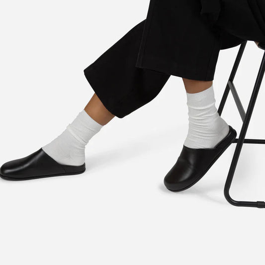 INTENTIONALLY BLANK AGATHA SLIDES - Shoe Market NYC