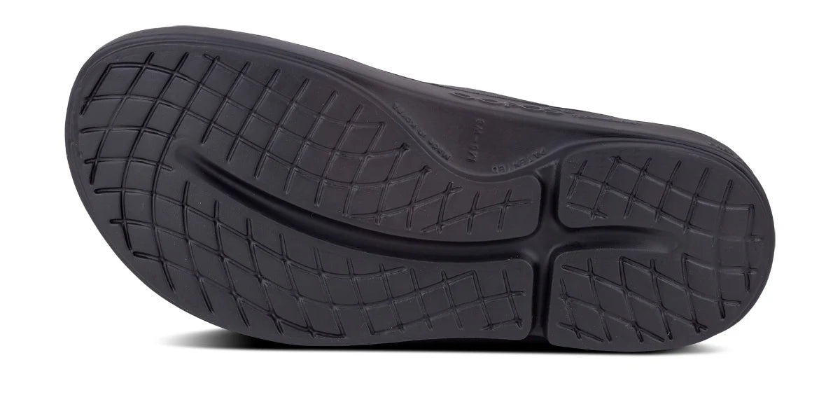 OOFOS OOAHH SLIDE WOMEN'S-BLACK