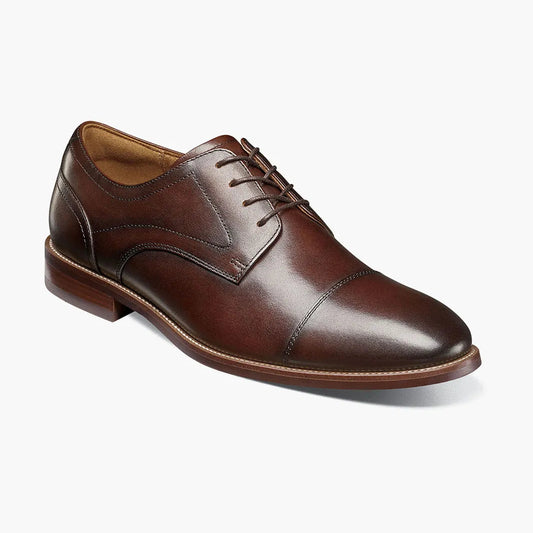 FLORSHEIM RUCCI CAP TOE OX BROWN