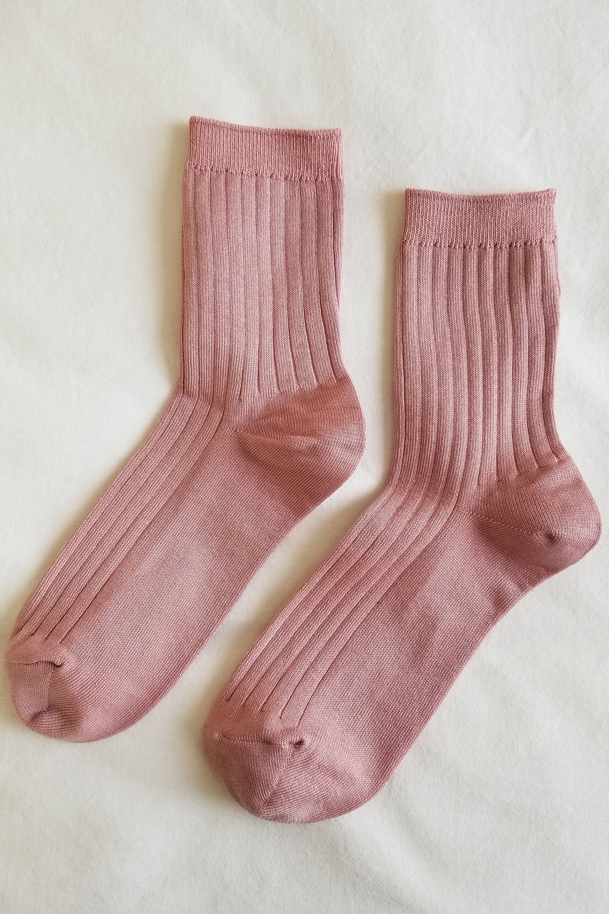 LEBON SHOPPE HER SOCKS DESERT ROSE