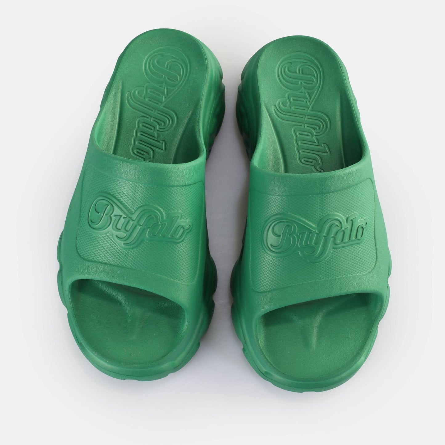 BUFFALO LONDON CLD SLIDES IN GREEN