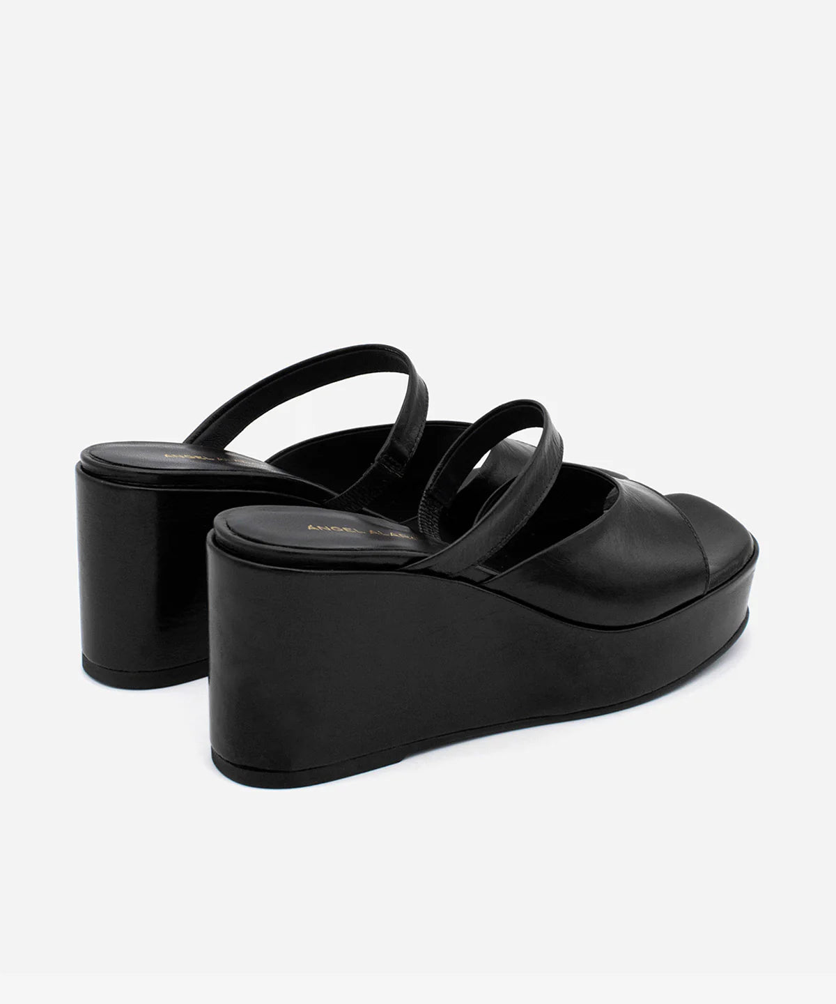 ANGEL ALACRON NICOLETTA WEDGE IN BLACK