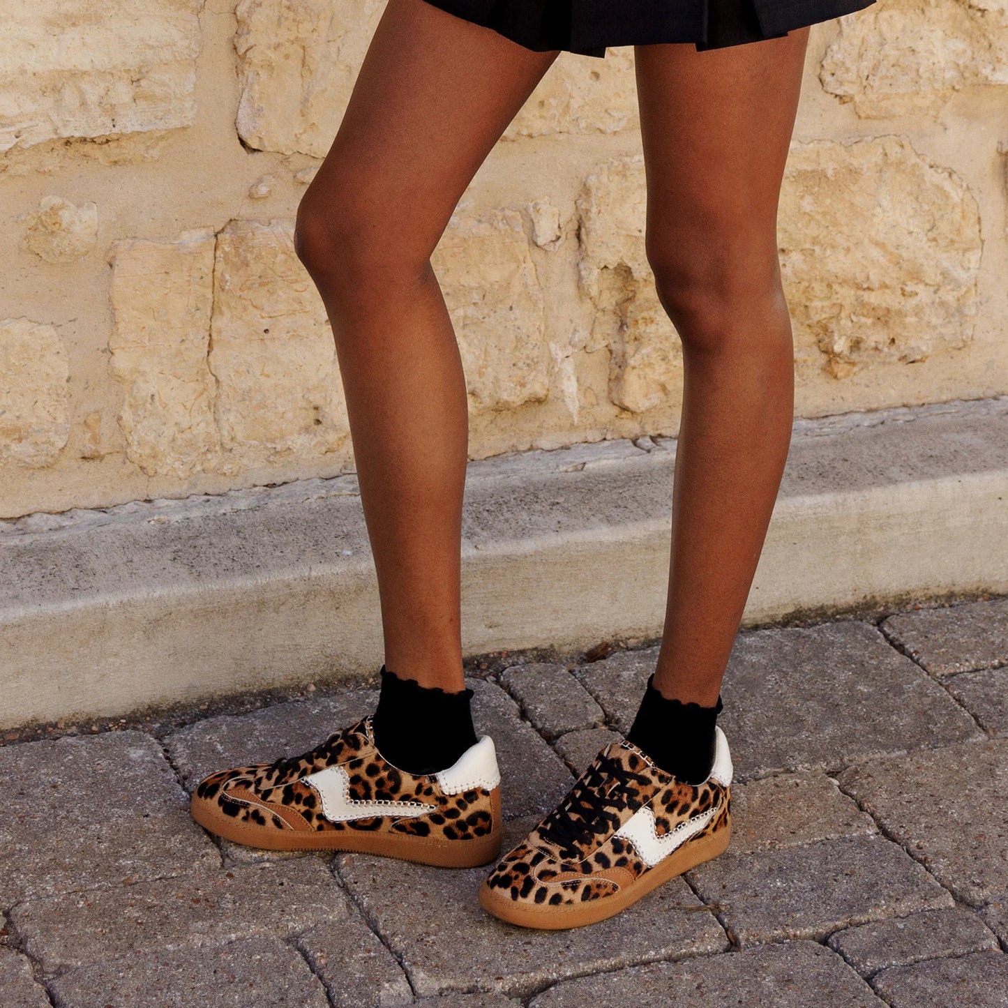 DOLCE VITA NOTICE DK LEOPARD CALF HAIR SNEAKER