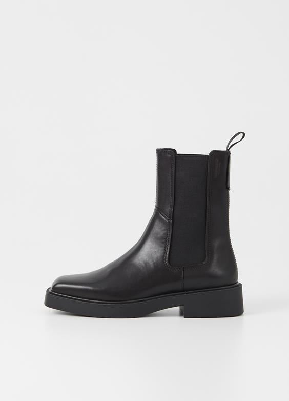 VAGABOND JILLIAN CHELSESA BOOTS - BLK