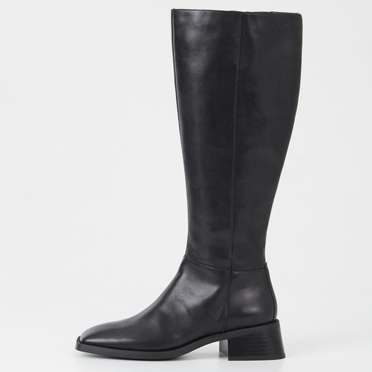 VAGABOND BLANCA TALL WIDE CALF -BLACK - Shoe Market NYC