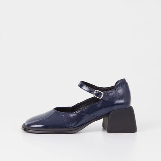 VAGABOND ANSIE MJ PATENT LEATHER DARK BLUE