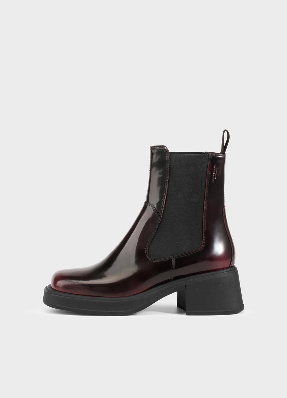 VAGABOND DORAH CHELSEA BOOT-DK BORDO