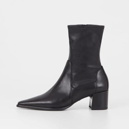 VAGABOND GISELLE STRETCH BLACK BOOTIES