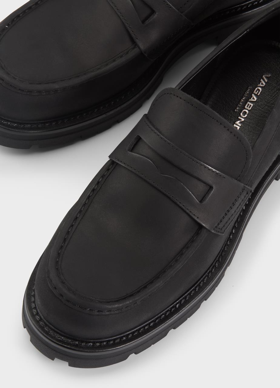 VAGABOND CAMERON LOAFER OFF BLACK