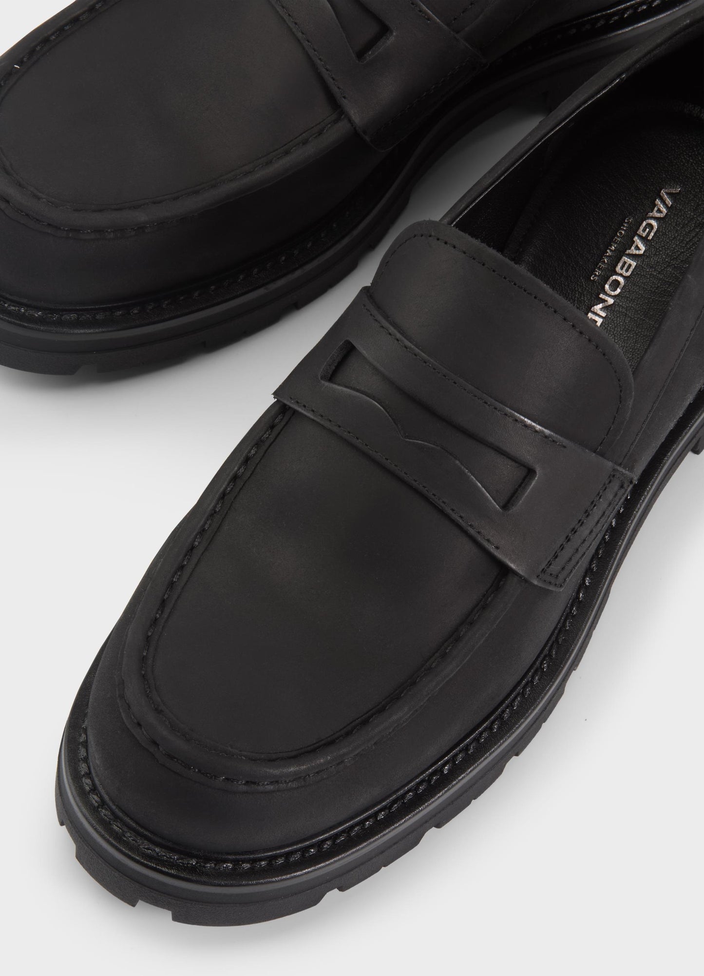 VAGABOND CAMERON LOAFER OFF BLACK