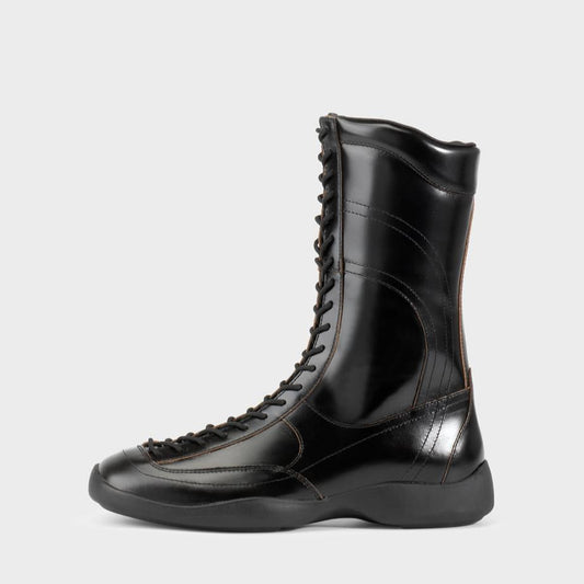 VAGABOND SKY LACE UP BOOT-BLACK