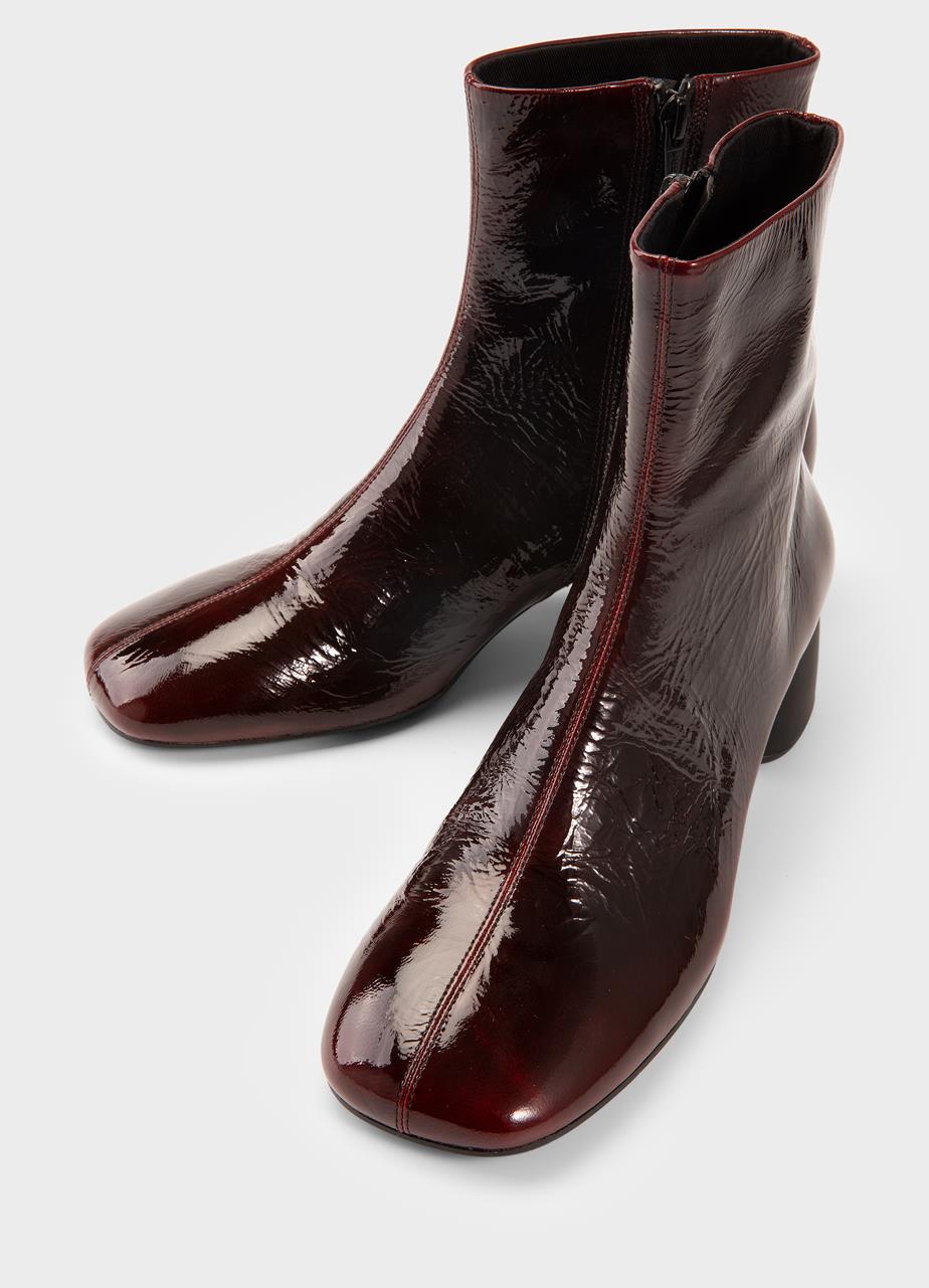 VAGABOND LIVIA ANKLE BOOTS -CHERRY