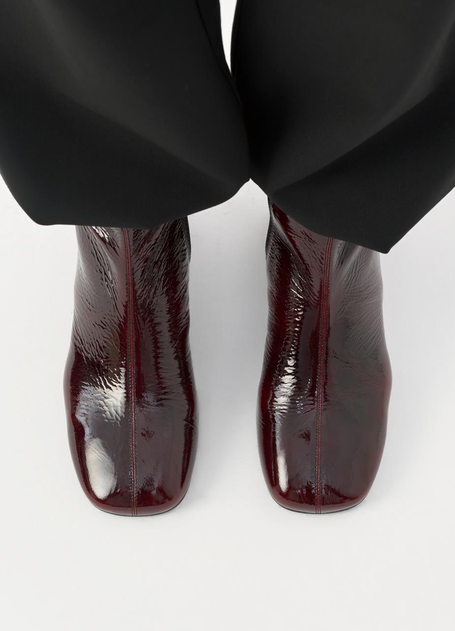 VAGABOND LIVIA ANKLE BOOTS -CHERRY