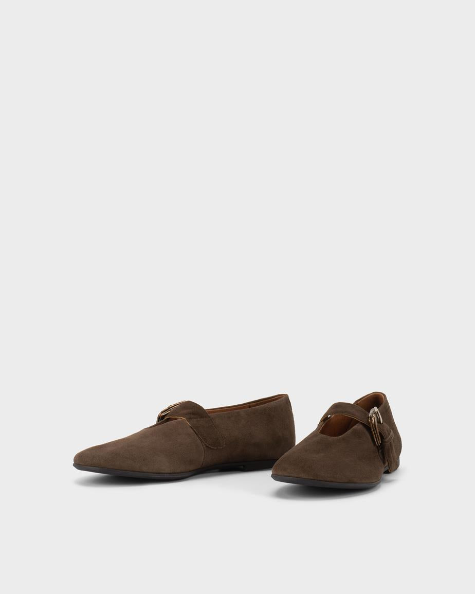 VAGABOND ALEYA BUCKLE FLAT-COFFEE