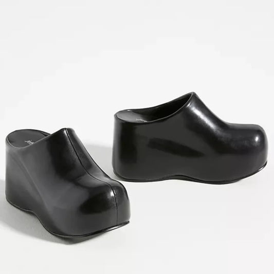 JEFFREY CAMPBELL CLOGGIN - BLK - Shoe Market NYC