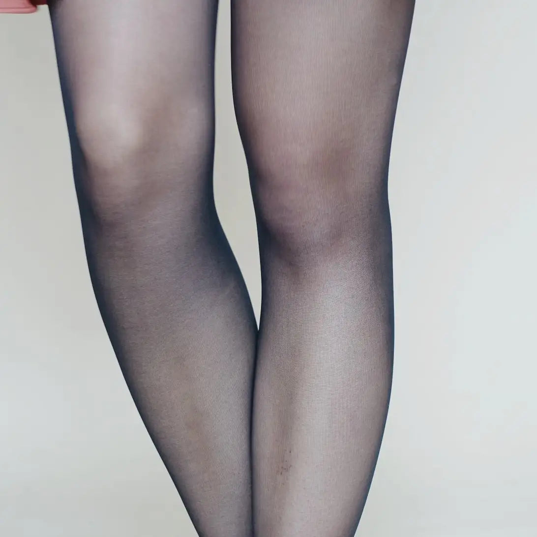 TABBISOCKS BLACK SHEER TIGHTS O/S