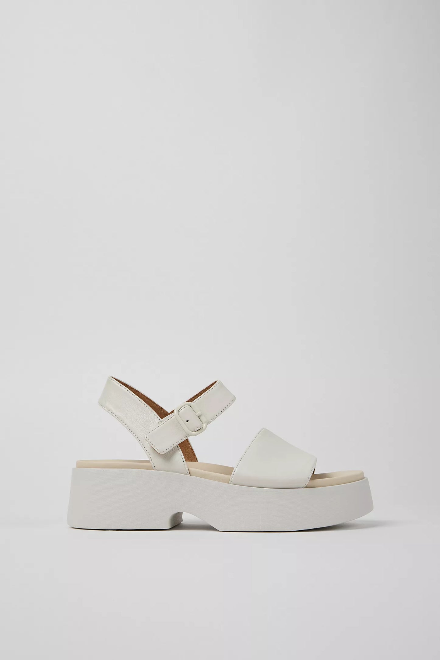 CAMPER TASHA FLATFORM SANDALS OW