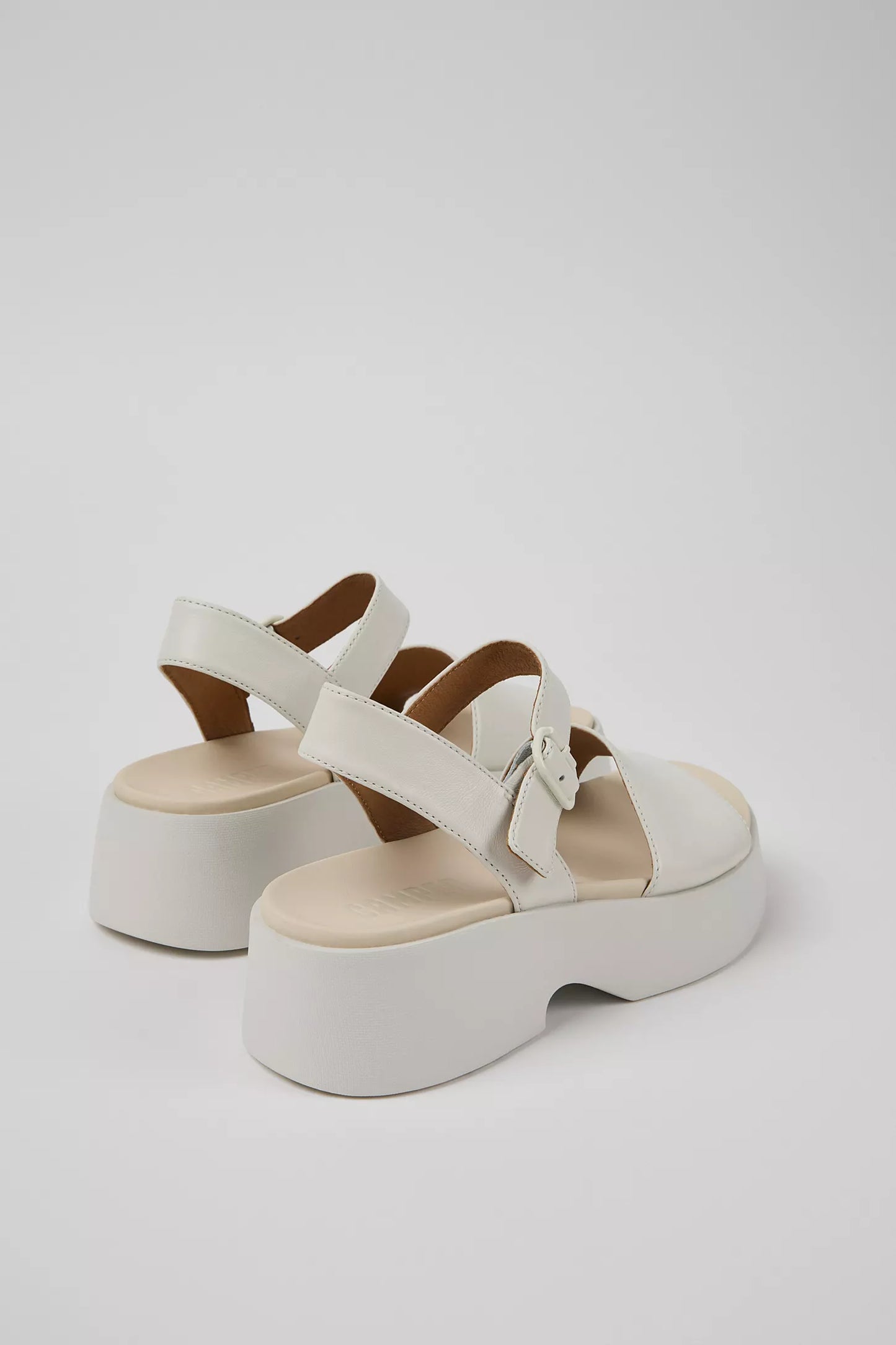 CAMPER TASHA FLATFORM SANDALS OW