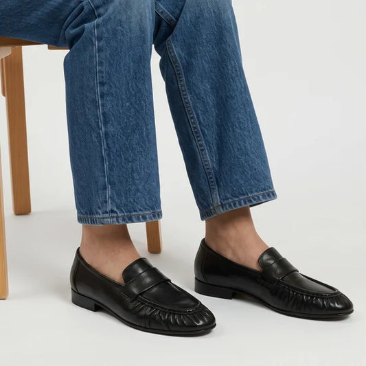 AMIE RAFA YORK LOAFER-BLACK - Shoe Market NYC