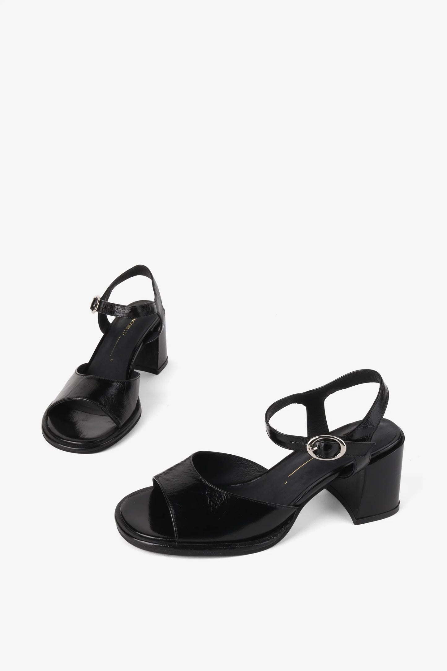 INTENTIONALLY BLANK ASTRO HEELS IN BLACK - Shoe Market NYC