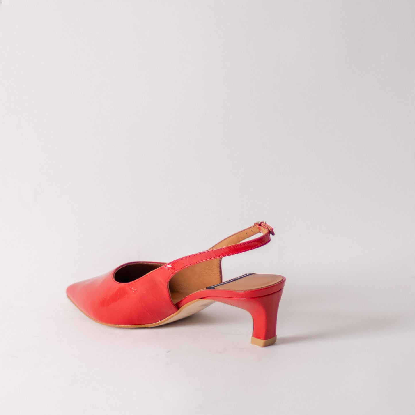 ANGEL ALACRON SUZANNE SLING BACKS IN RED