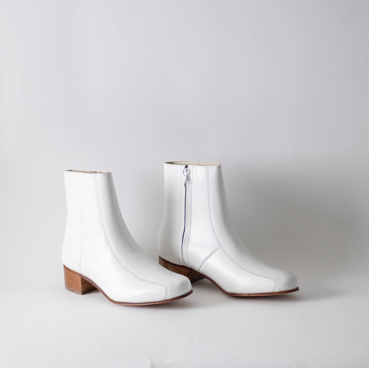FLORSHEIM DUKE BOOT WHITE