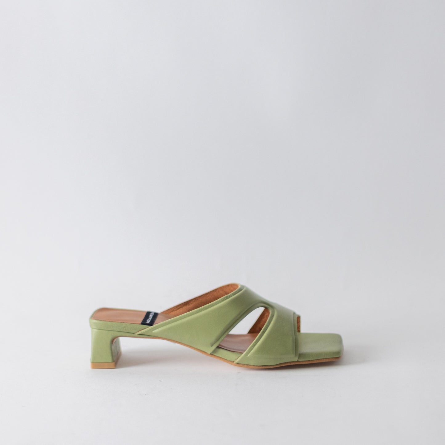 ANGEL ALACRON MARLA-LOW CUT MULE-GREEN