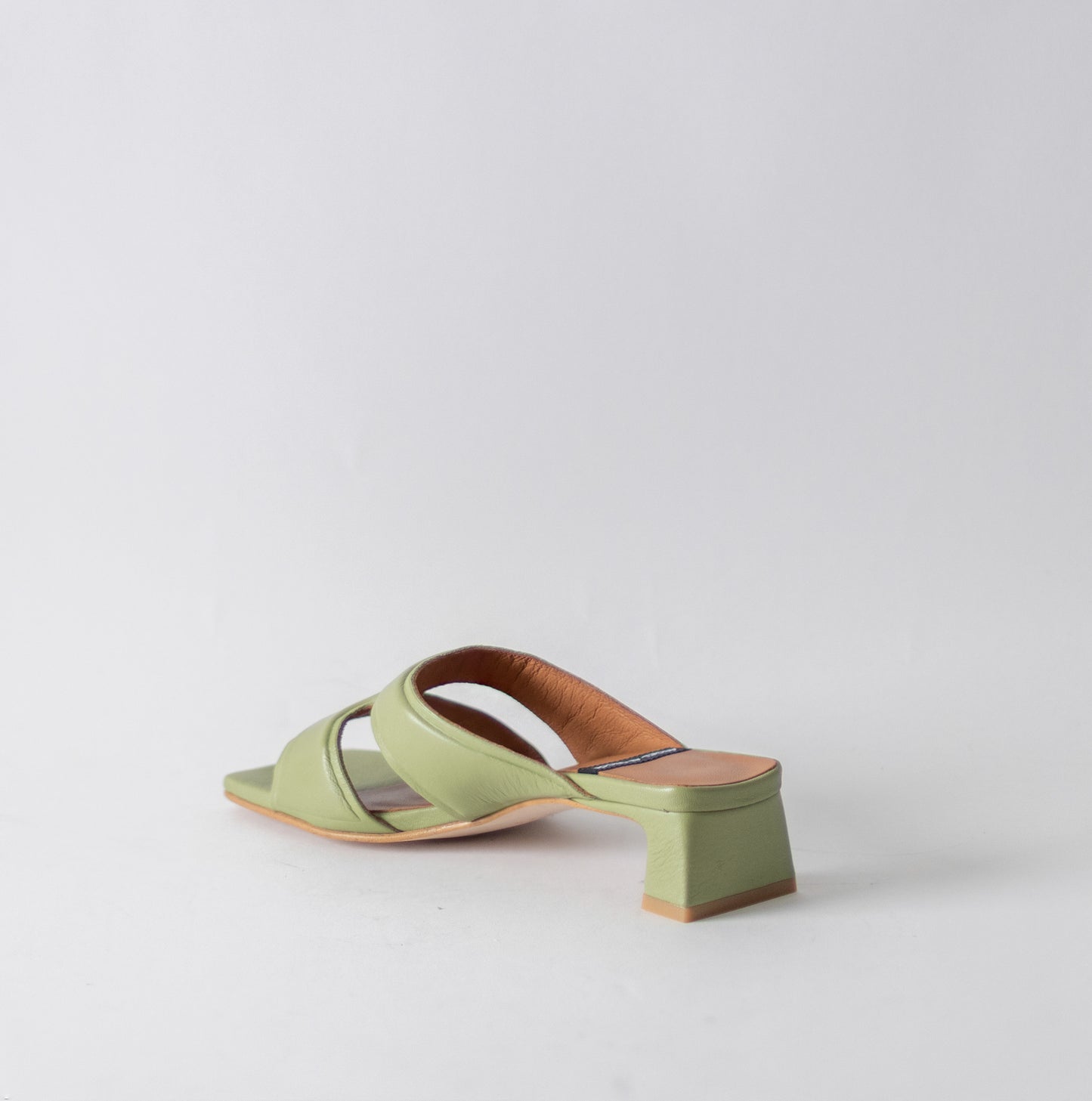 ANGEL ALACRON MARLA-LOW CUT MULE-GREEN
