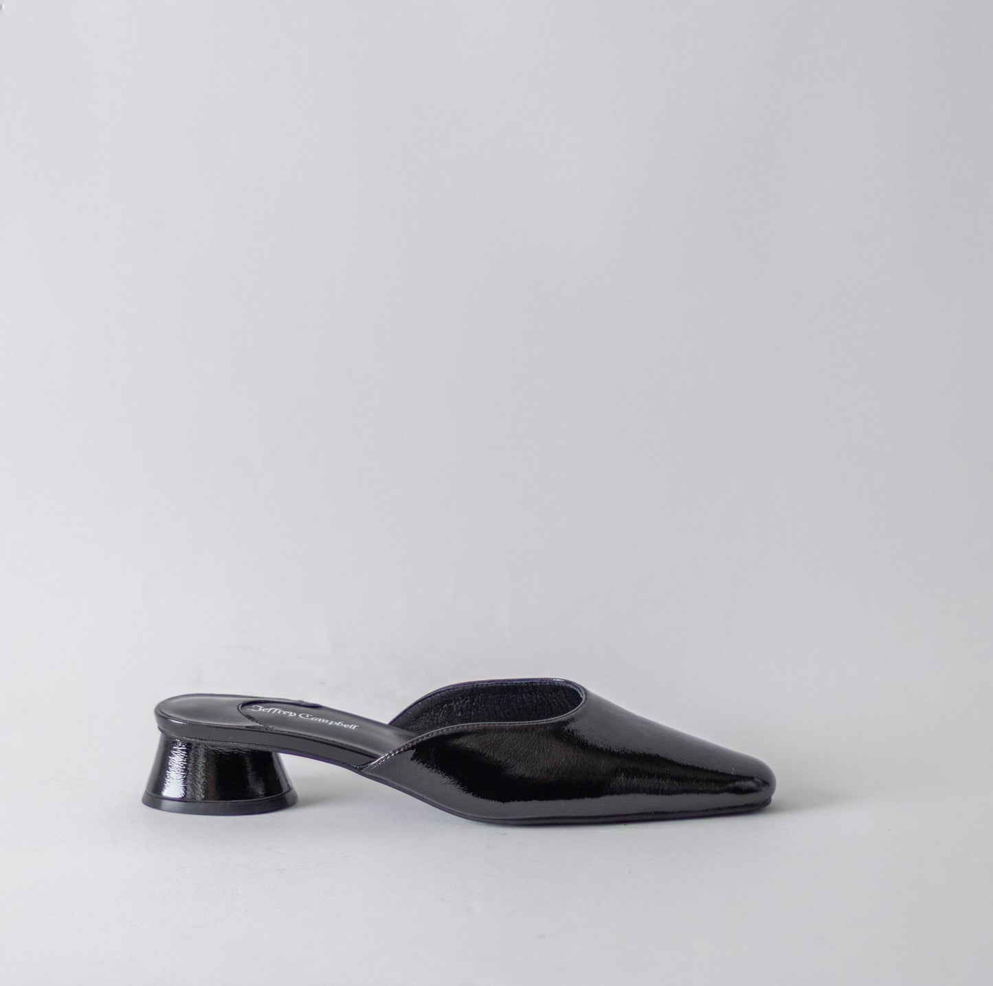 JEFFREY CAMPBELL MOLLY-BLACK CRINKLE PAT