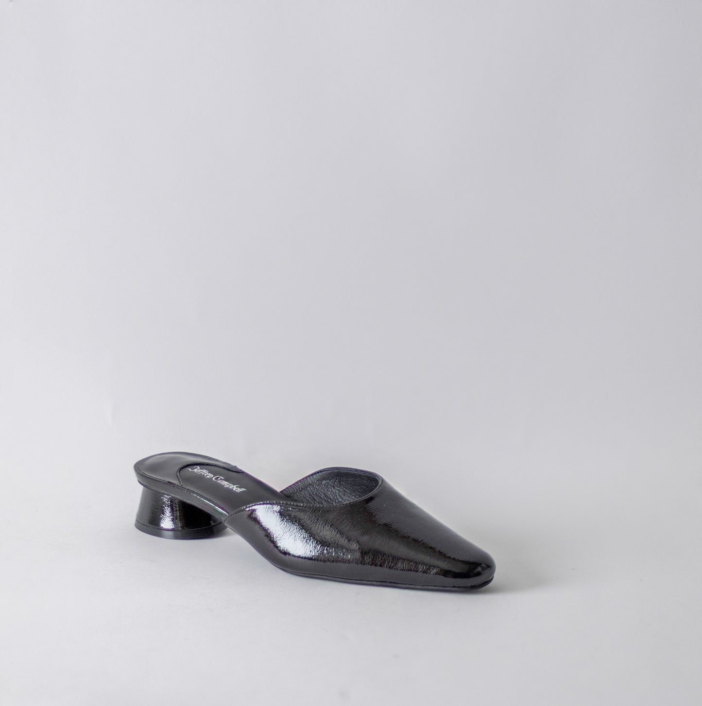 JEFFREY CAMPBELL MOLLY-BLACK CRINKLE PAT