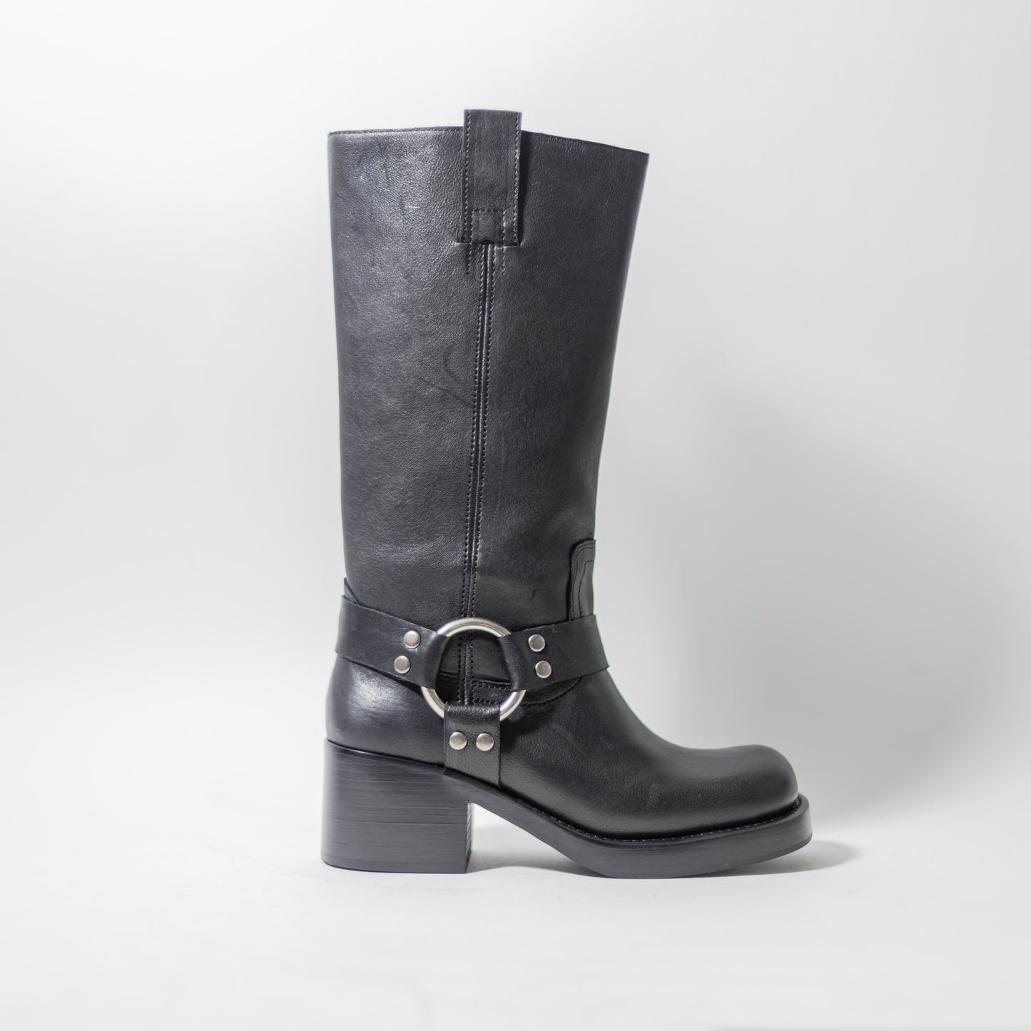 JEFFREY CAMPBELL REFLECTION-HARNESS BOOTS
