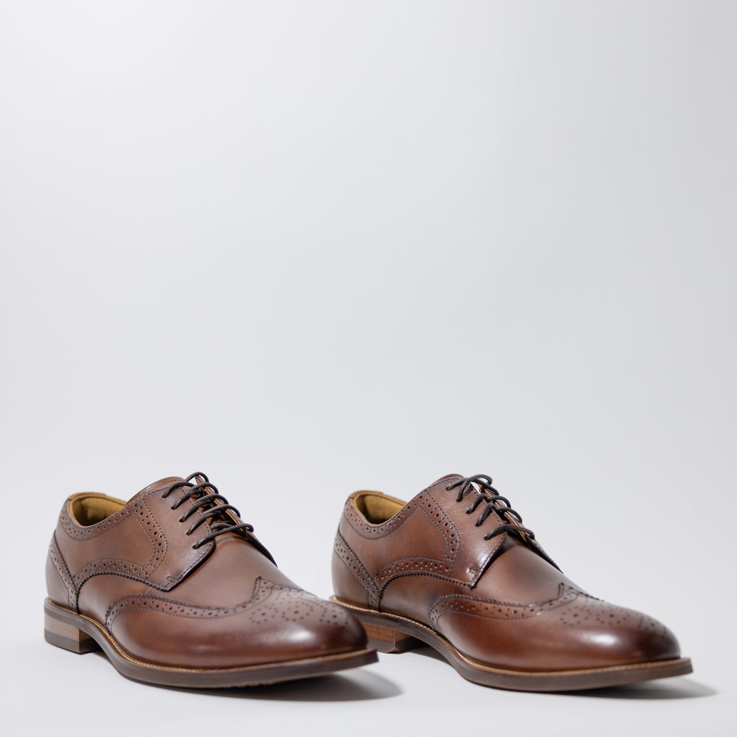 FLORSHEIM RUCCI WINGTIP - COGNAC