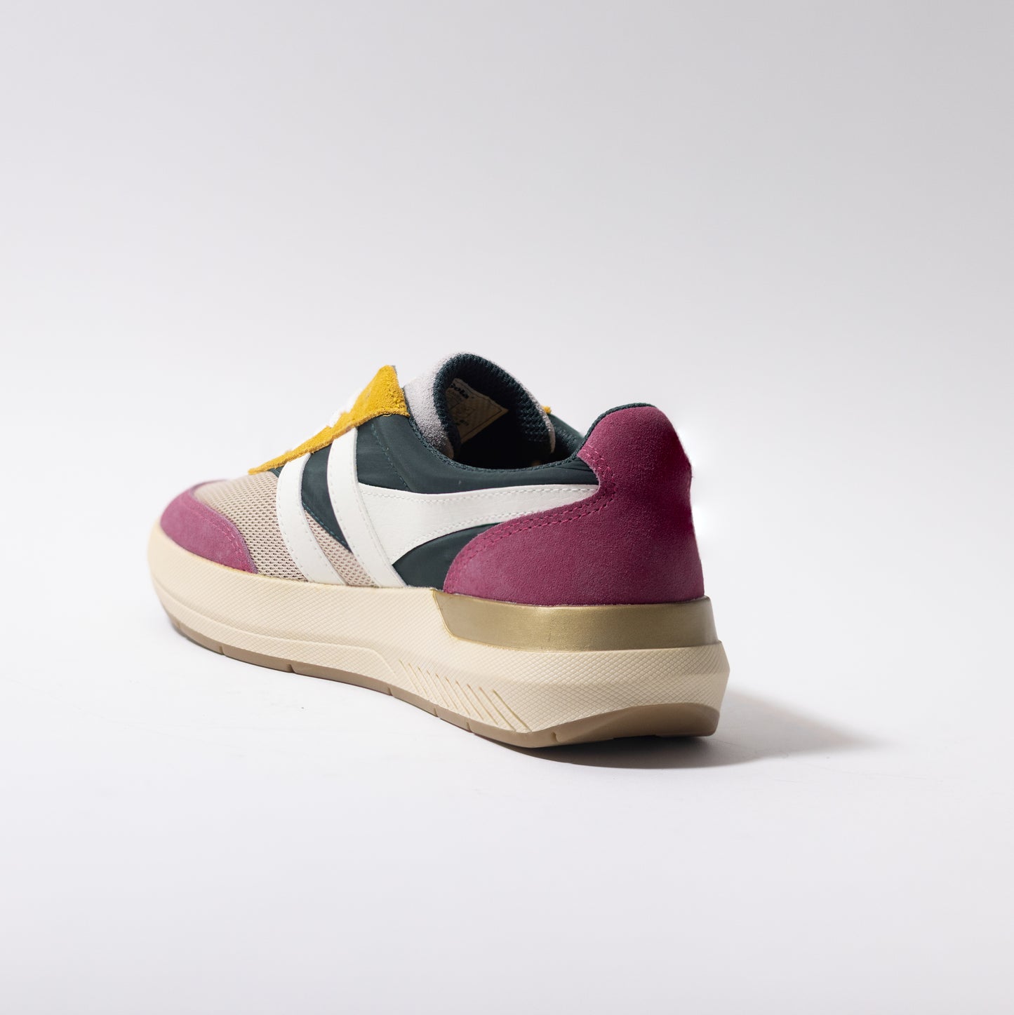 GOLA RAVEN SNEAKERS - WHEAT EVERGREEN FUCHSIA