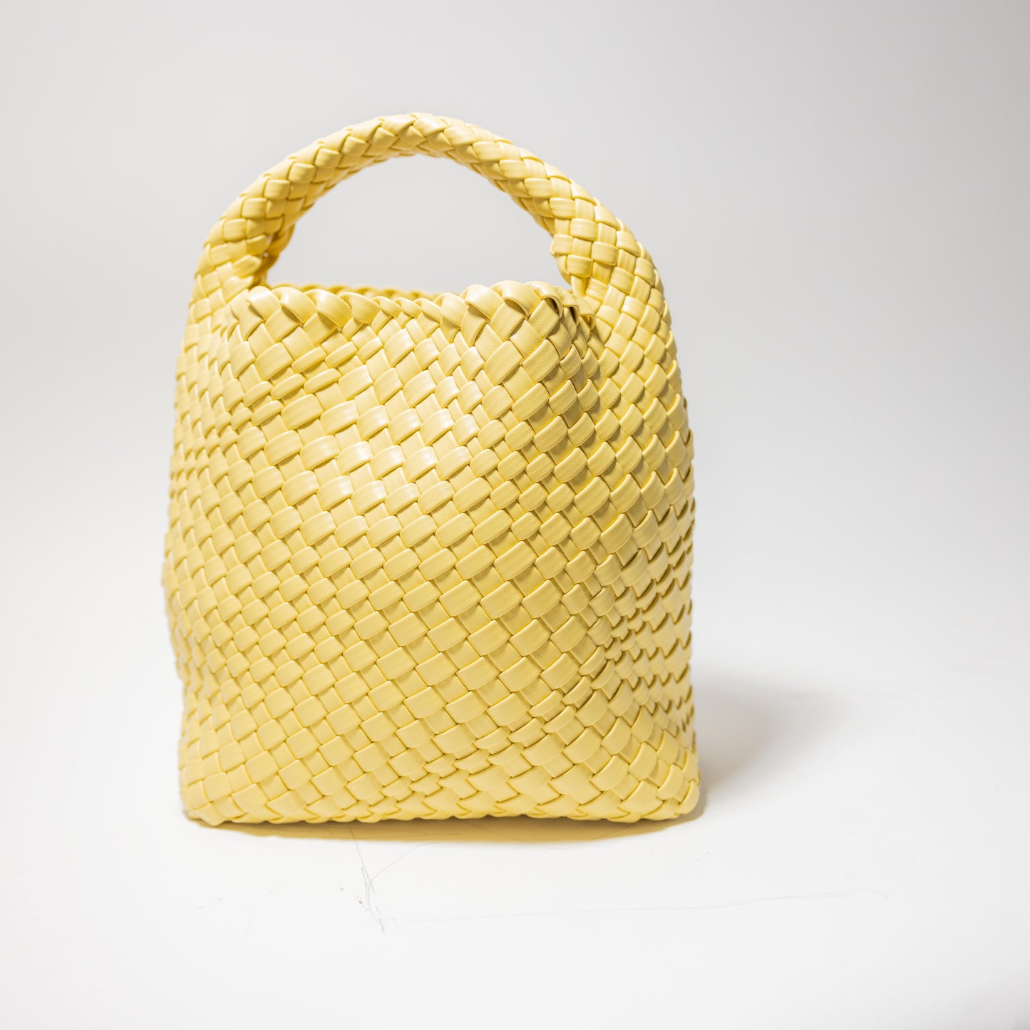 WOVEN HOBO-YELLOW