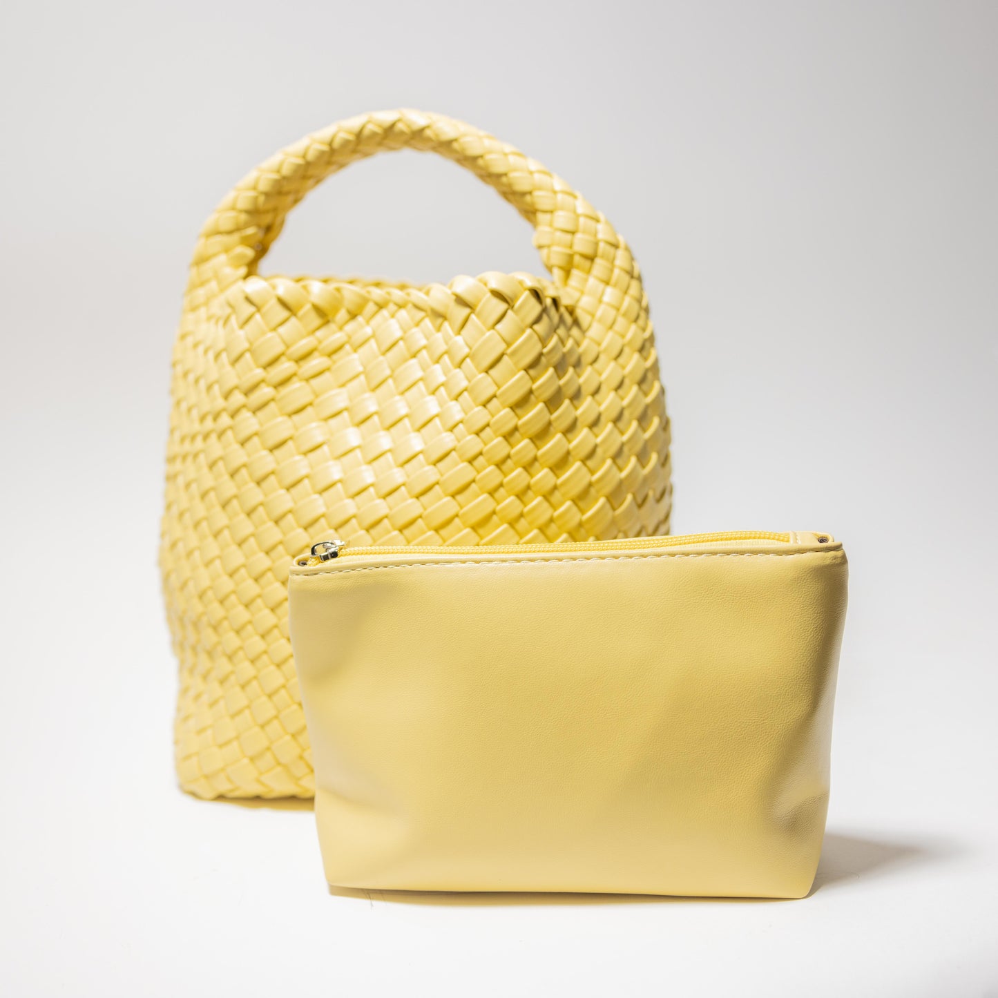 WOVEN HOBO-YELLOW
