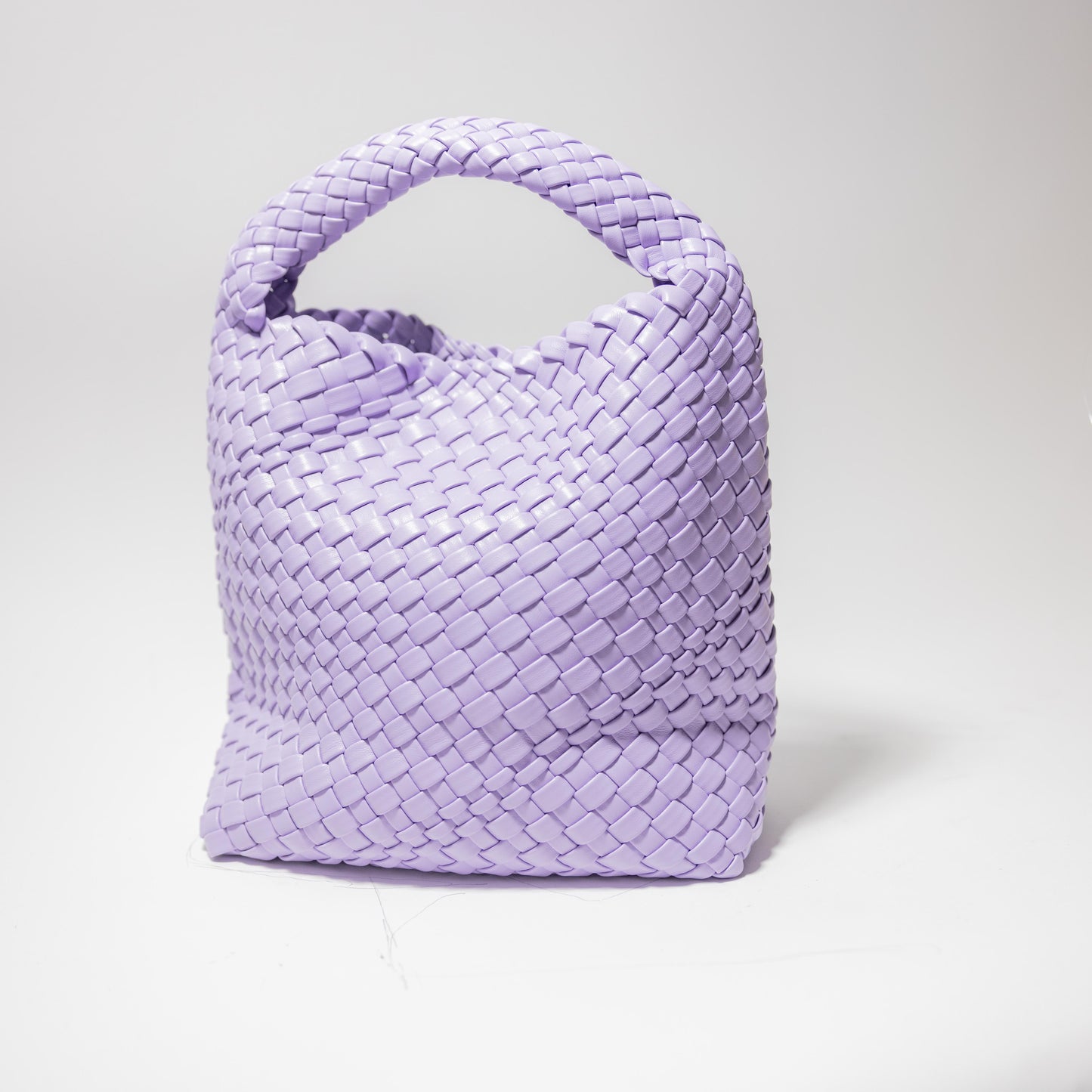 WOVEN HOBO-LAVENDER