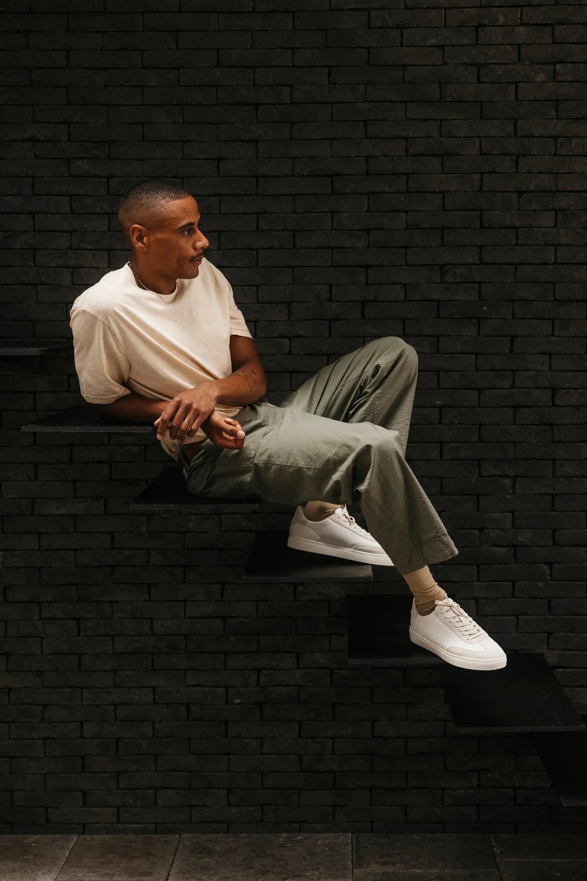CLAE DEANE-TRIPLE OFFWHITE - Shoe Market NYC