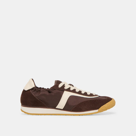 DOLCE VITA SARIYA SNEAKER BROWN NYLON
