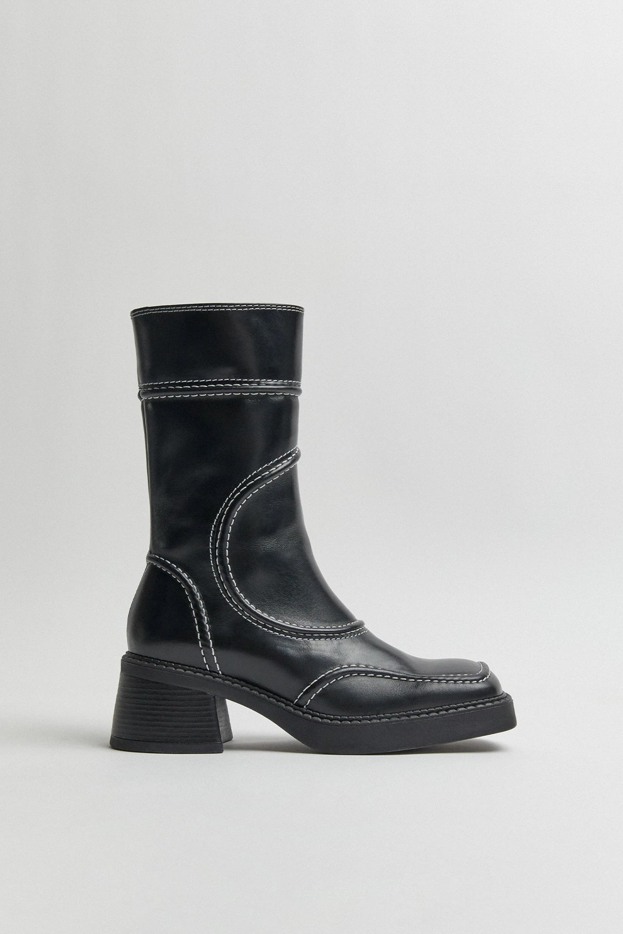 MIISTA MALENE ANKLE BOOTS-BLK