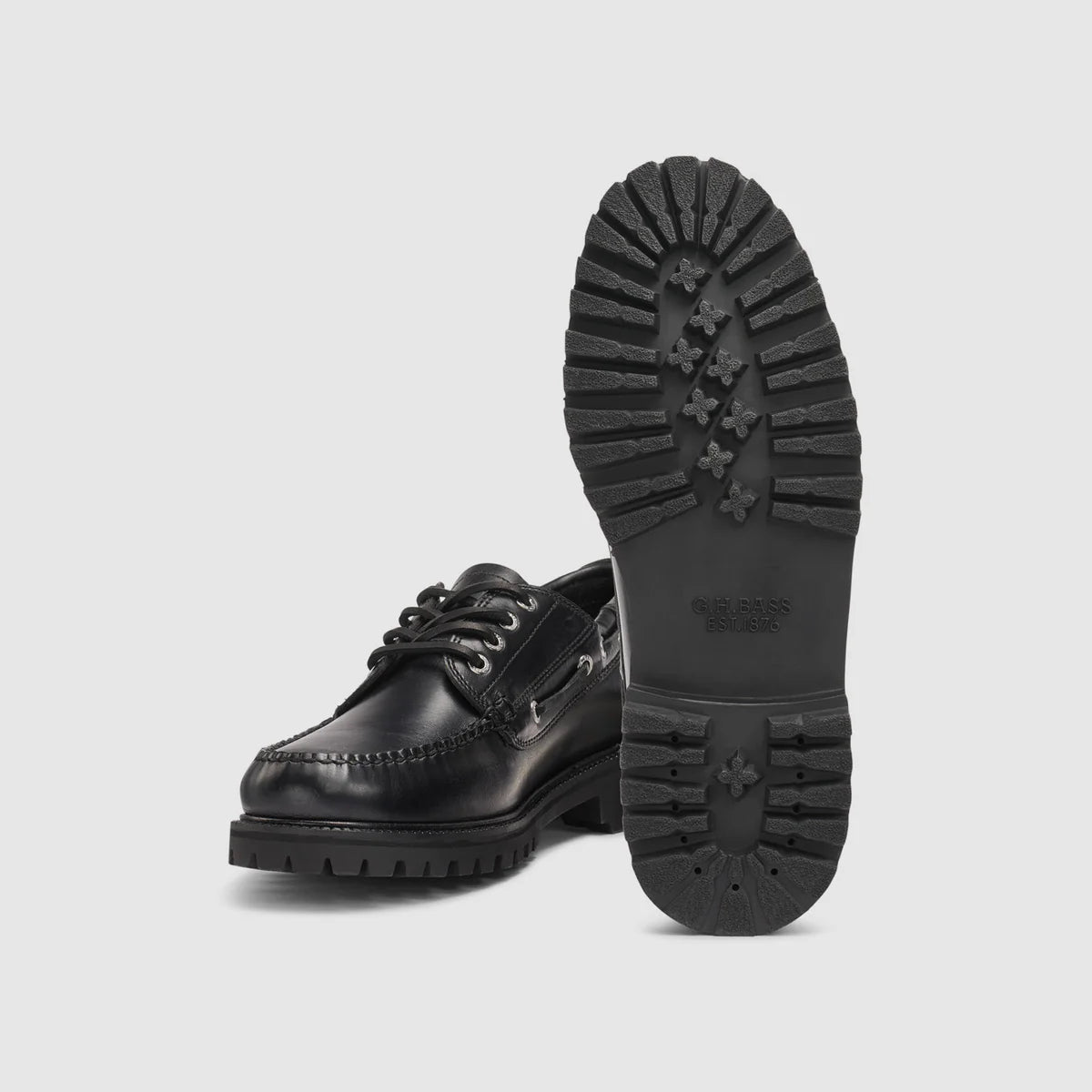 G.H. BASS RANGER BASS MOC BLACK MEN'S