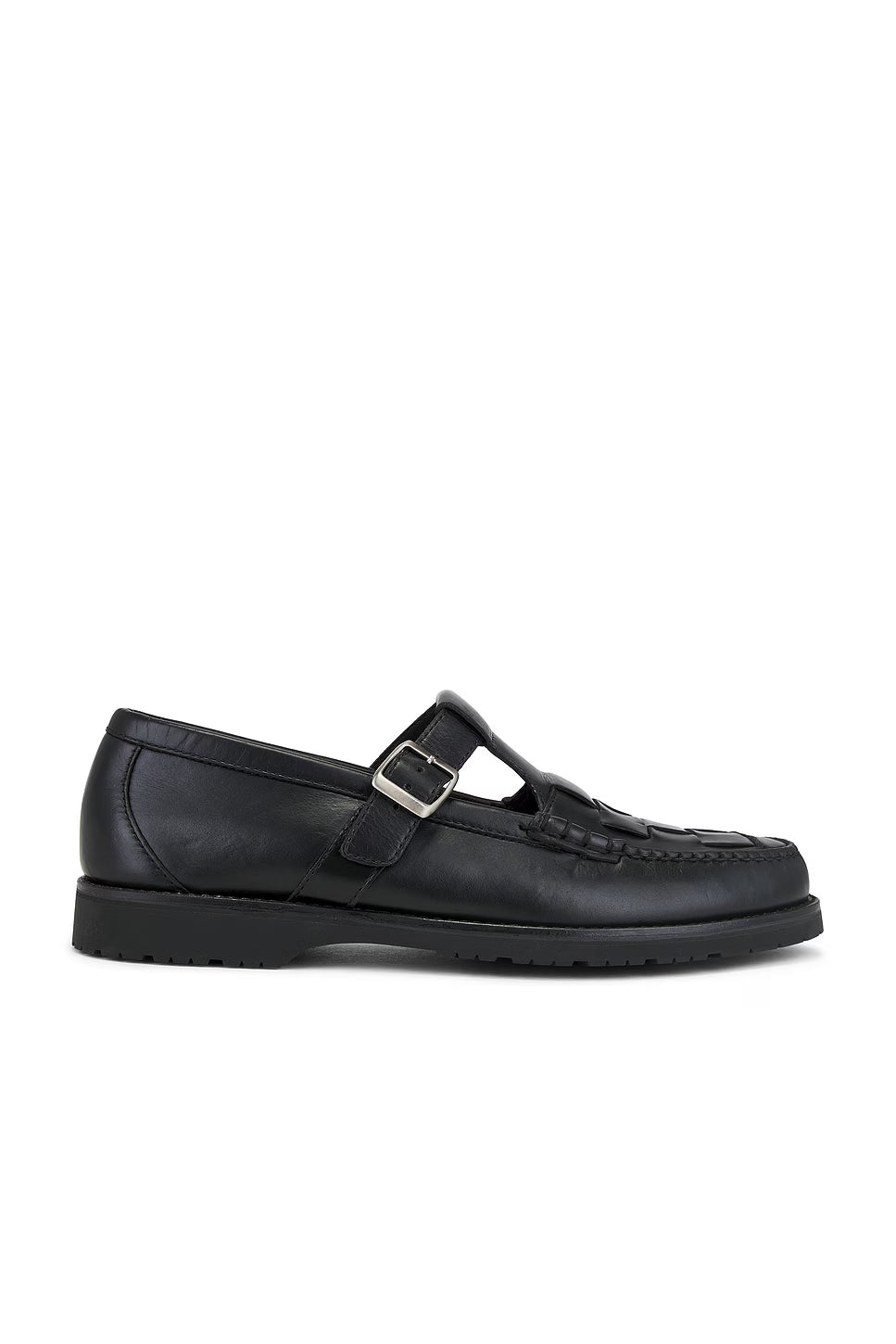 G.H. BASS FISHERMAN MINI LUG SANDAL BLACK MEN'S