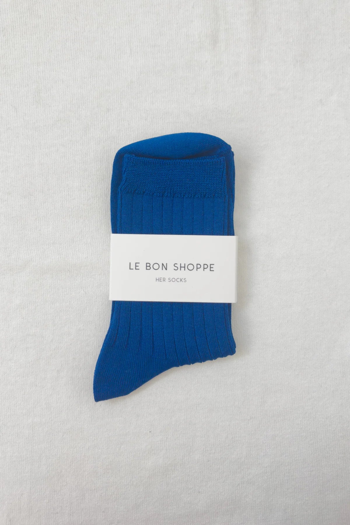 LEBON SHOPPE HER SOCKS COLBALT