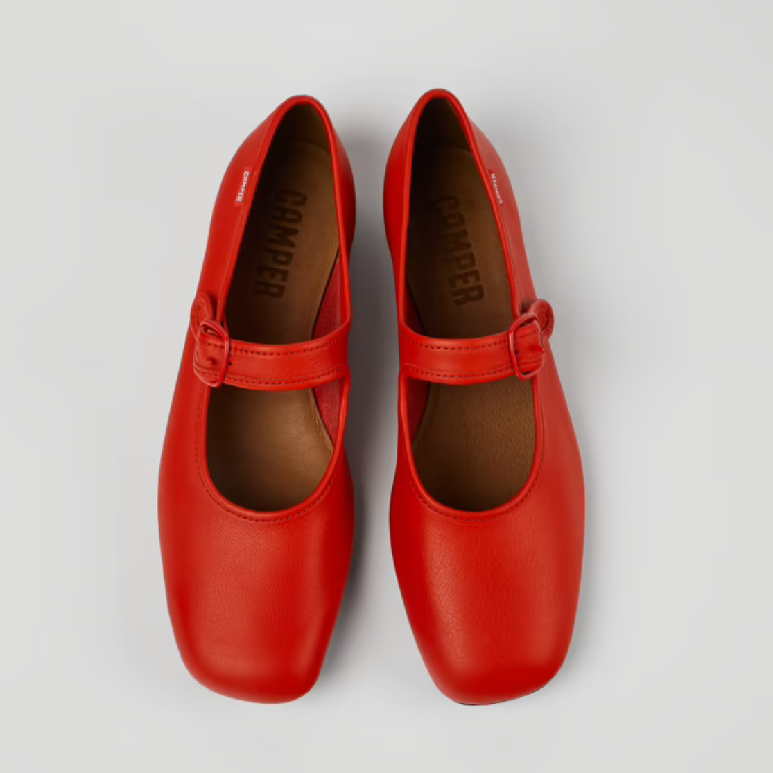 CAMPER CASI MYRA MJ FLAT RED