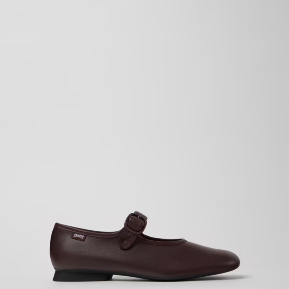 CAMPER CASI MYRA MJ FLAT BURGANDY