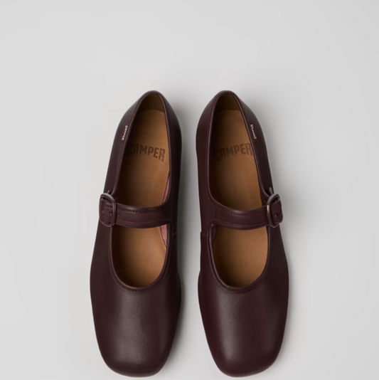 CAMPER CASI MYRA MJ FLAT BURGANDY