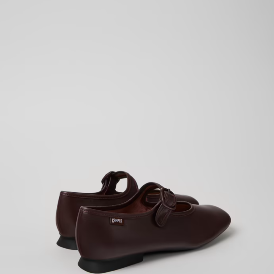 CAMPER CASI MYRA MJ FLAT BURGANDY