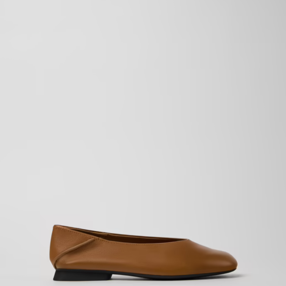 CAMPER CASI MYRA FLAT BROWN