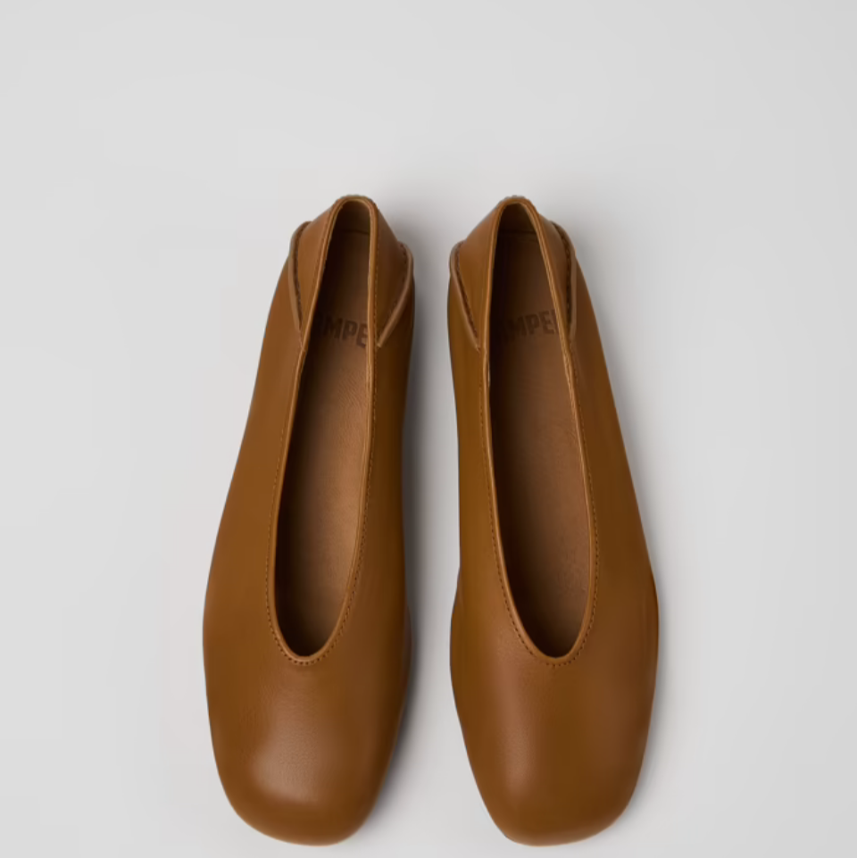 CAMPER CASI MYRA FLAT BROWN