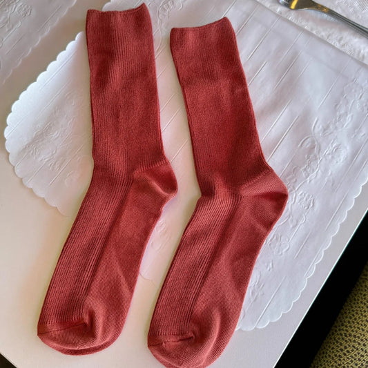 LE BON SHOPPE TROUSER SOCKS WHISKEY